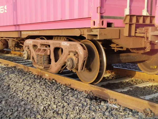 Indian Railway Engine Vadodara Gujarat — Stock Photo, Image