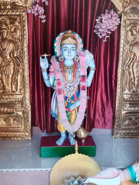 Hindu god statue Krishna