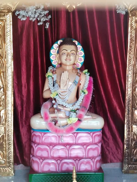 Hindu Gud Staty Krishna — Stockfoto
