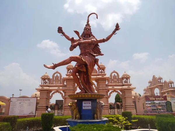 Hindoe God Standbeeld Radha Krishna — Stockfoto