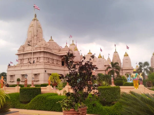 Vadodara Gujarat Hindistan Dan Güzel Bir Hindu Tapınağı — Stok fotoğraf