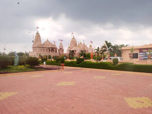 Hermoso Templo Hindú Lugar Histórico Vadodara Gujarat India — Foto de Stock