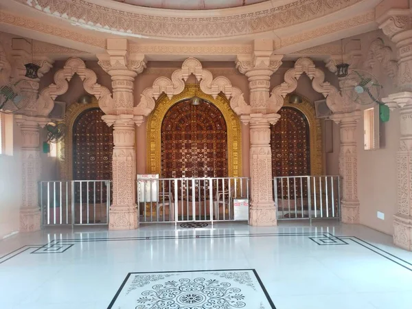 Belo Templo Hindu Vadodara Gujarat Índia — Fotografia de Stock