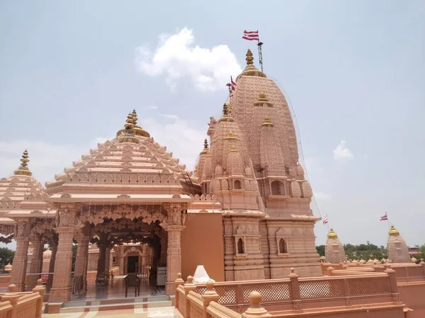 Hermoso Templo Hindú Vadodara Gujarat India —  Fotos de Stock