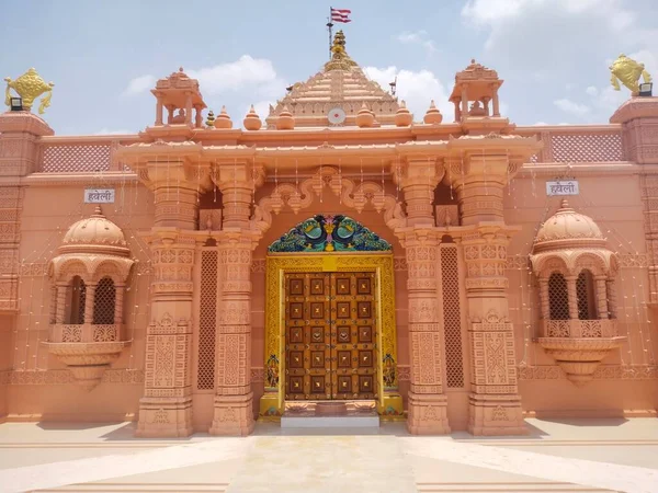 Hermoso Templo Hindú Vadodara Gujarat India —  Fotos de Stock