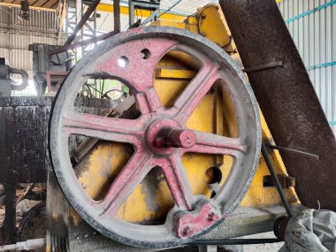 Vadodara Gujarat 'tan sanayi fabrikası ve makine