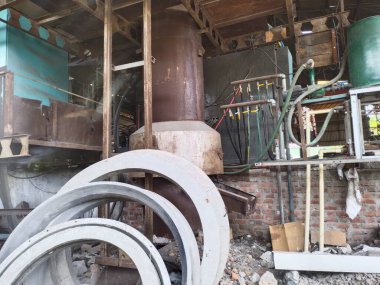 Vadodara Gujarat Hindistan 'dan fabrika ve makine