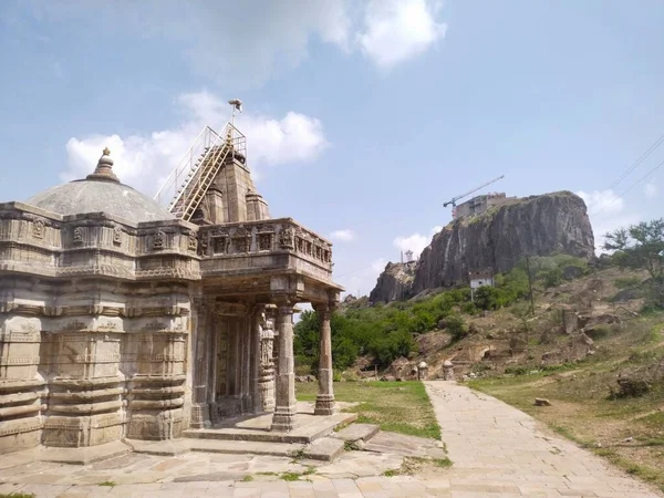 Ancien Temple Hindou Ruines Dans Temple Khajuraho — Photo