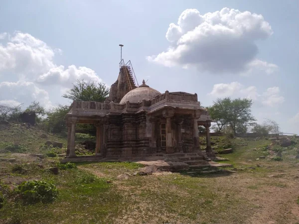 カジュラホ寺院の古いヒンズー教の寺院遺跡 — ストック写真