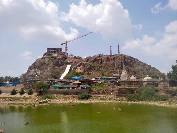 Горная Деревня Pavagadh Champaner Gujarat Индии — стоковое фото