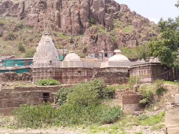 Pueblo Montaña Pavagadh Champaner Gujarat India — Foto de Stock