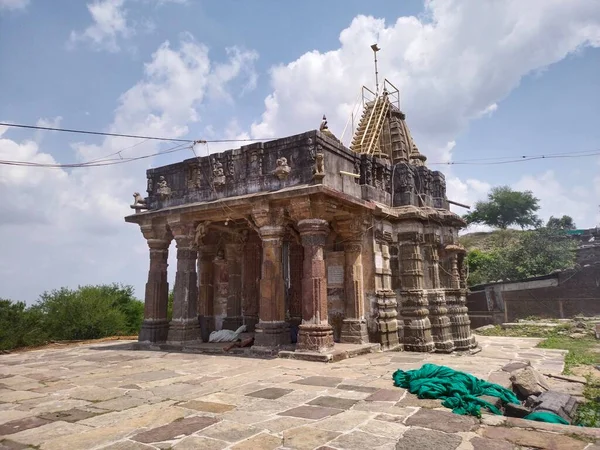 Antigo Templo Hindu Khajuraho Índia — Fotografia de Stock