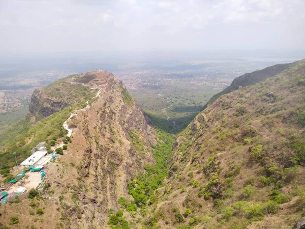 Hegyi Kilátás Pavagadh Champaner Gujarat India — Stock Fotó