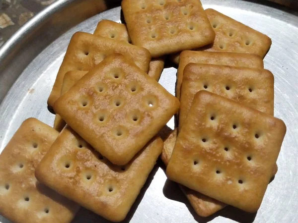 Galleta Verificación Antecedentes — Foto de Stock