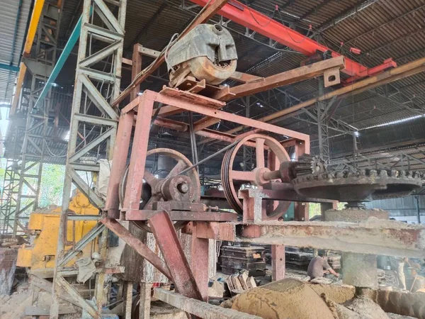 Fábrica Máquina Vadodara Gujarat Índia — Fotografia de Stock