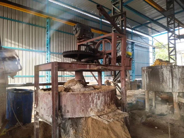 Fabryka Maszyna Vadodara Gujarat Indie — Zdjęcie stockowe