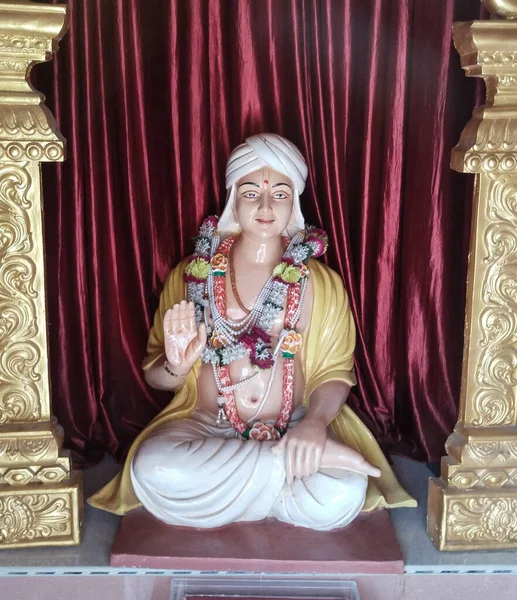 Hinduistische Gottesstatue Von Nilkanth Dham Poicha Gujarat Indien — Stockfoto