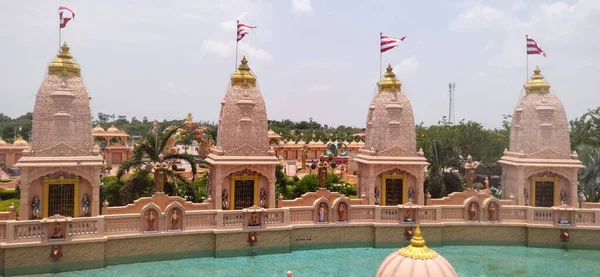 Hindu Temple Nilkanth Dham Poicha Gujarat India — Stock Photo, Image