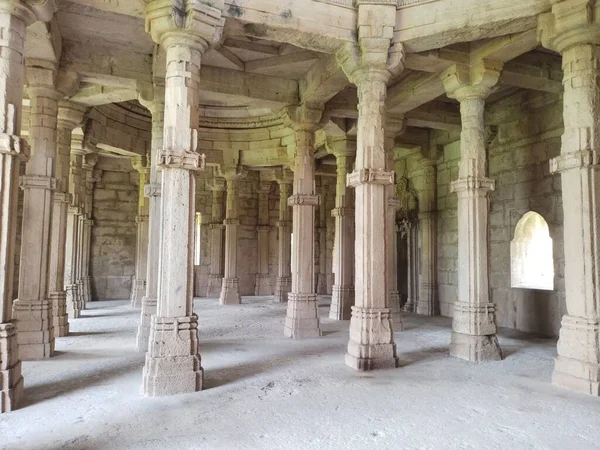 Mezquita Jamie Lugar Histórico Pavagadh Champaner Gujarat India —  Fotos de Stock