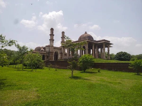 Мечеть Джейми Историческом Месте Pavagadh Champaner Gujarat Индии — стоковое фото