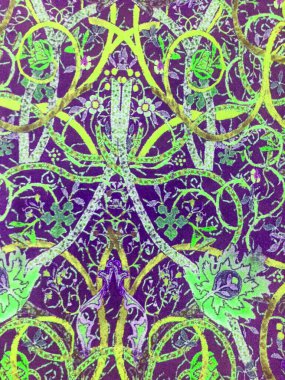 Çiçeksiz desenli desenli desenli şal desenli. kumaş tasarımı stok fotoğrafı