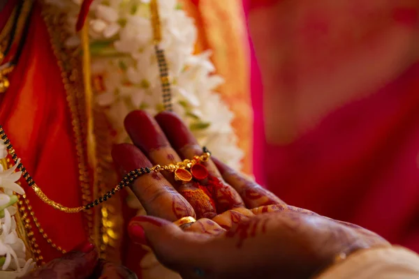 인도의 결혼식 인도의 — 스톡 사진