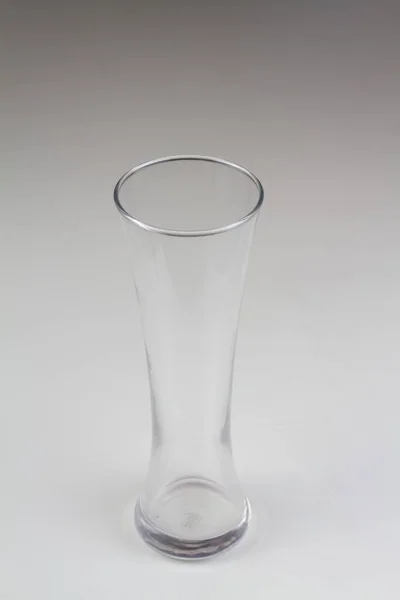 Vaso Vacío Aislado Sobre Fondo Blanco — Foto de Stock