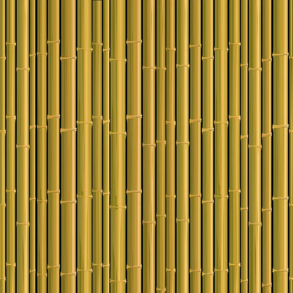 Texture sans couture en bambou — Image vectorielle