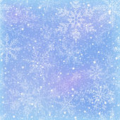 Winternahtloses Muster mit Schneeflocken