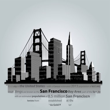 San Francisco Şehir silueti.