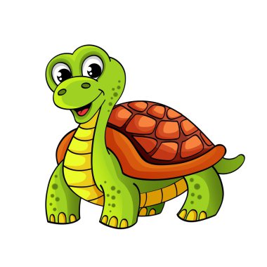 komik karikatür kaplumbağa