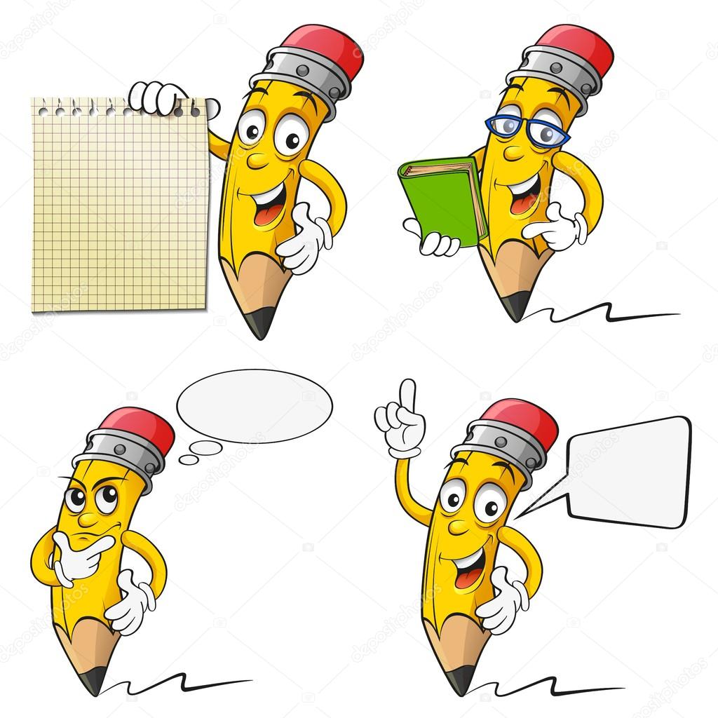 Set of cartoon pencil Stock Vector Image by ©Alka5051 #64427481 Set of cartoon pencil Stock Vector Image by ©Alka5051 #64427481