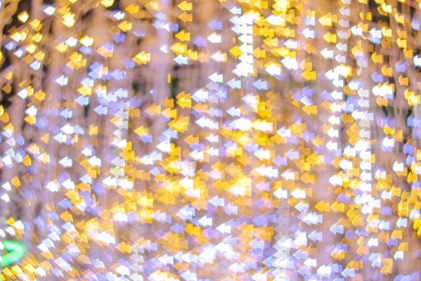 Niewyraźne Tło Bokeh Stworzone Przez Lampki Świąteczne Okazji Nowego Roku — Zdjęcie stockowe