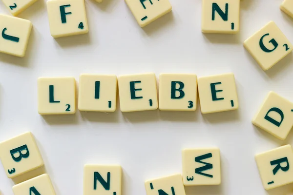 Almanca sözcük liebe