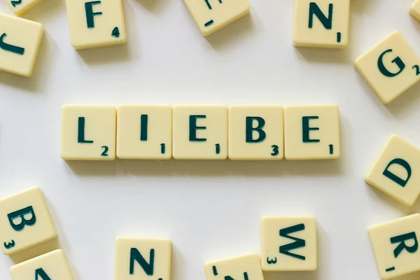 The german word Liebe