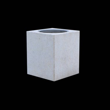 Siyah arka plandaki çöp bidonlarının resmi. Belediye ekipmanları. Şehir gelişimi. Rahat bir şehir. Şehir manzarası. Bahçe ekipmanları. Modern şehir. Temiz şehir. Kentsel ekoloji. Çöp toplama.