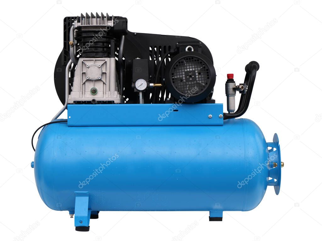 Image of a modern air compressor.