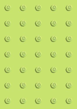 Dilimlenmiş taze salatalıklı dikey desen daire şeklinde dizilmiş. Yazdırma, şablon.