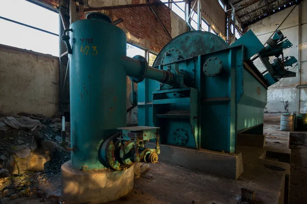 Fábrica Separação Urânio Abandonado Sérvia — Fotografia de Stock