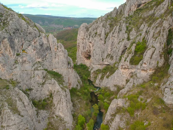Нисевацкий Природный Ущелье Сербии — стоковое фото