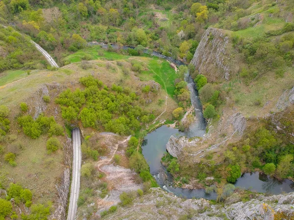 Nisevac Natural Gorge Serbia — Stock Photo, Image