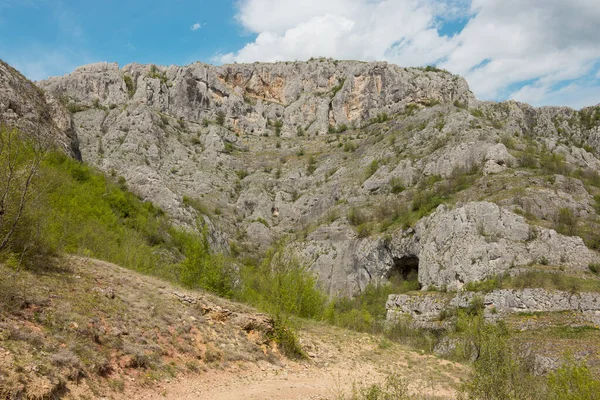 Garganta Natural Nisevac Serbia — Foto de Stock