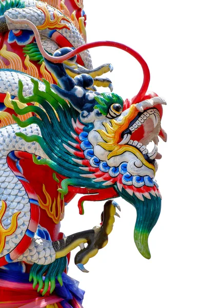 Çince ejderha heykeli