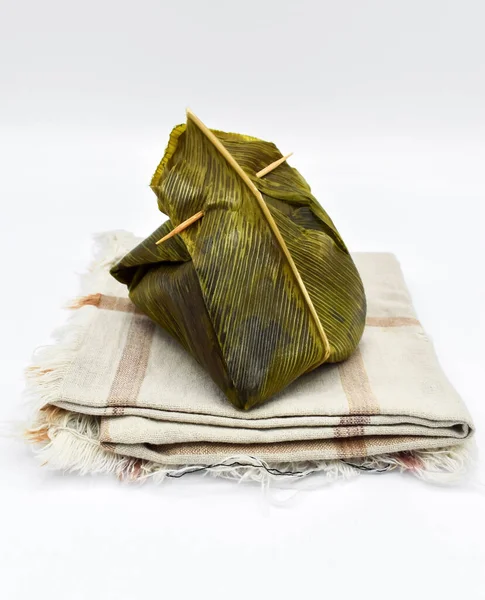 Myanmar Burmese Traditional Street Food Zongzi Called Mont Phet Htok — 图库照片