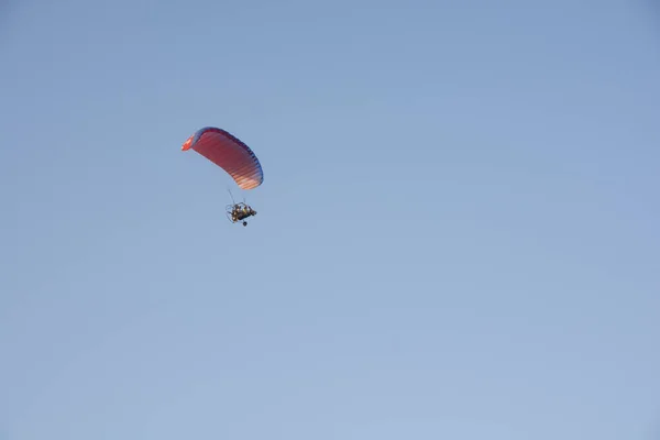 Powered Parachute Blue Sky — Stock Photo, Image