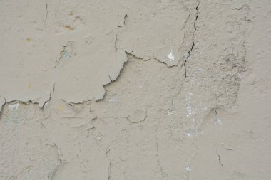  Çatlak dış duvarın dokusu