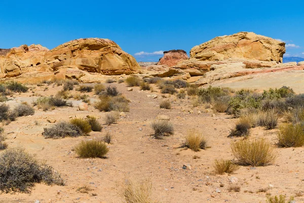 Poušť v údolí ohně stát Park, Nevada — Stock fotografie