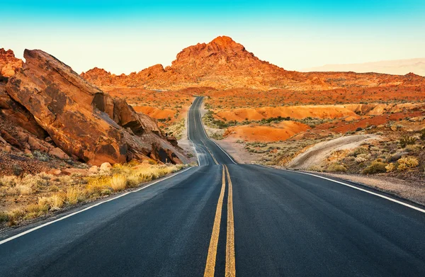 Superfície de Driveway, Nevada — Fotografia de Stock