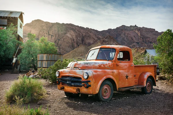 Eski paslı kamyon Nelson Nevada ghost Town