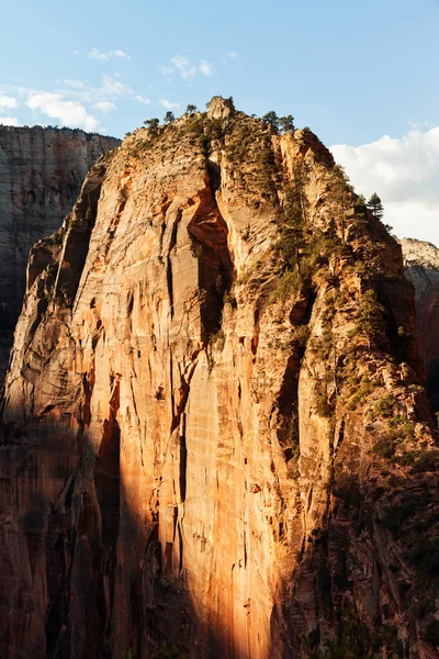 Hermosa vista del Monte, Angels Landing trail, Estados Unidos —  Fotos de Stock